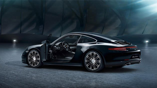 see how porsche 911 carrera black edition is born out of ink [video]