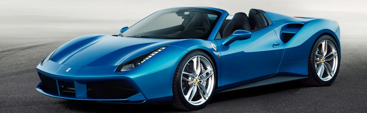 2016 Ferrari 488 Spider Side View