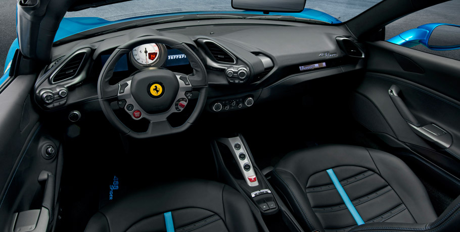 2016 Ferrari 488 Spider Interior 