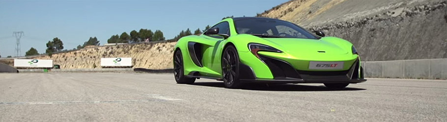 McLaren 675LT Dynamic Debut