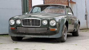 john steed's famous muscled-up jaguar found and goes on sale