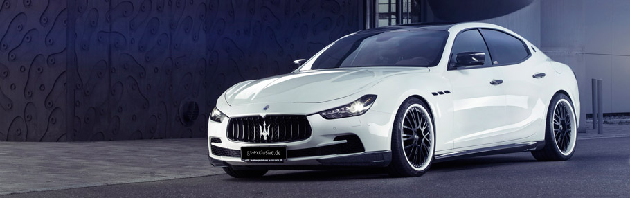Maserati Ghibli EVO by G&S Exclusive Front and Side View