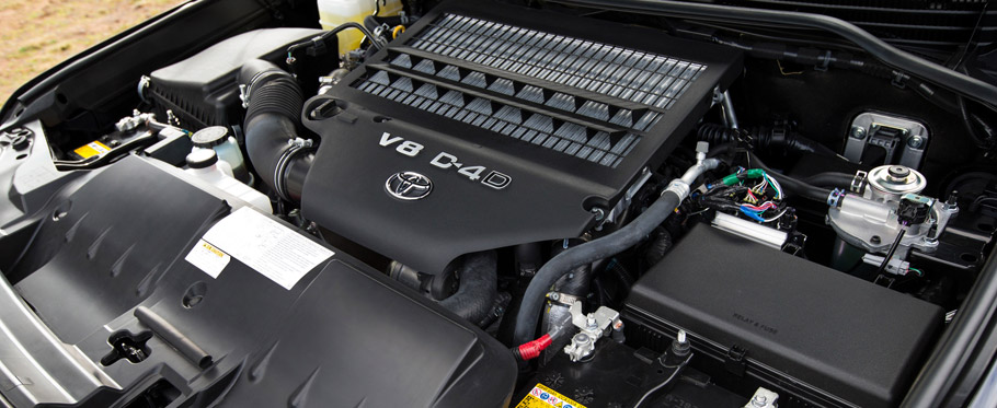 2016 Toyota Land Cruiser Facelift V8 Engine