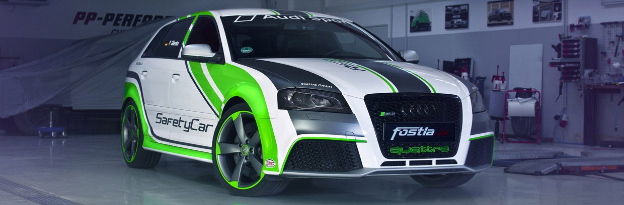 Audi RS3 Safety Car by Fostla.de Front View