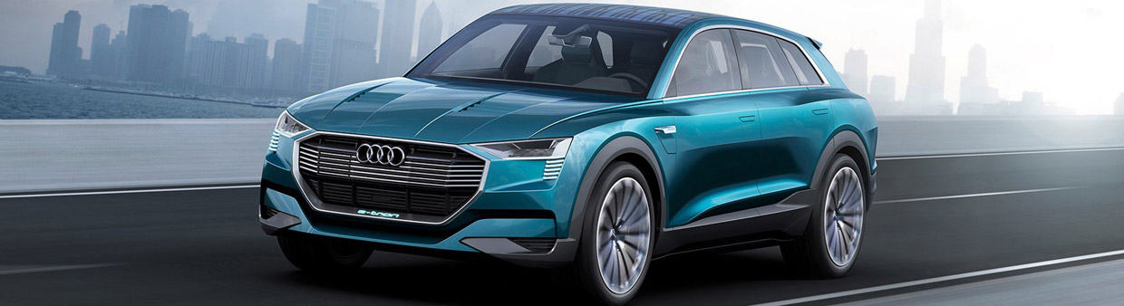 Audi e-tron quattro concept  Front View