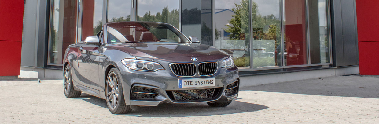 DTE-Systems BMW M235i Cabriolet Front View