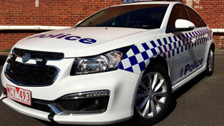 Holden Cruze Makes Debut as Victorian Police Vehicle