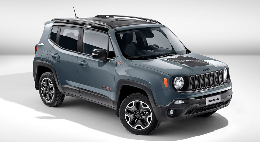Jeep Renegade Trailhawk Front View