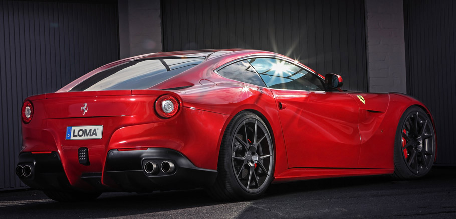 Ferrari F12 Berlinetta Rear View