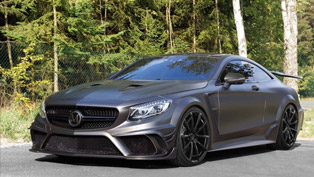 mansory prepares 1000hp mercedes-amg s63 coupe black edition for frankfurt