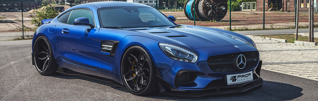 Prior-Design Mercedes-Benz GT S  Front and Side View