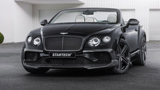 startech displays sportier bentley continental cabriolet in frankfurt