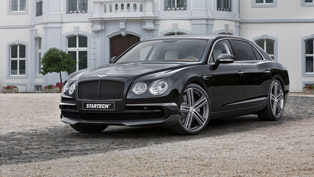 startech debuts two bentley projects in frankfurt starting with the flying spur