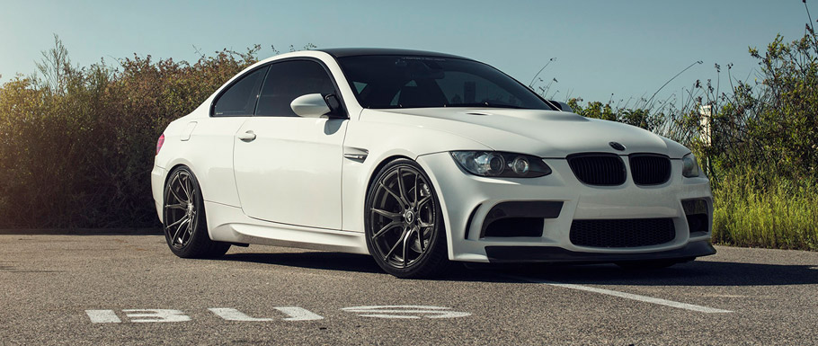 Vorsteiner BMW M3 E92 Front and Side View