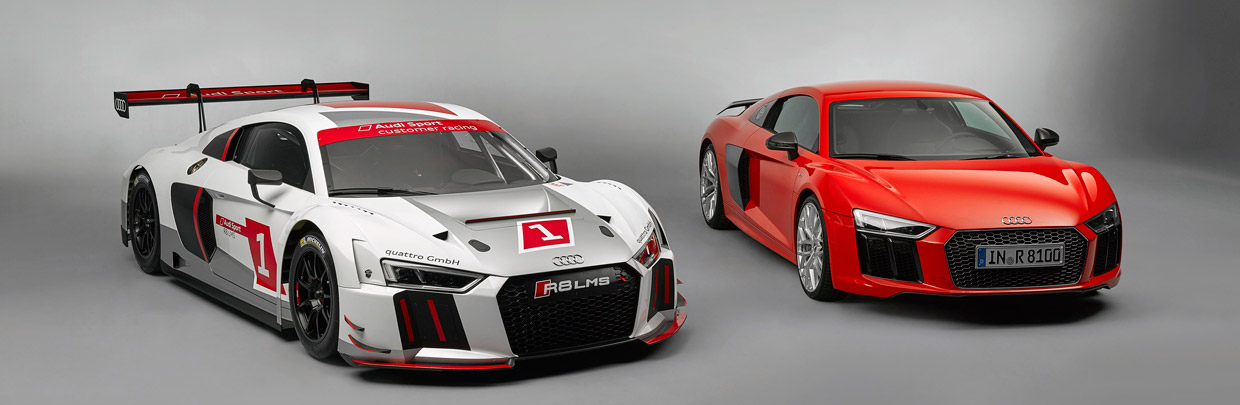 Audi R8 and Audi R8 LMS GT3