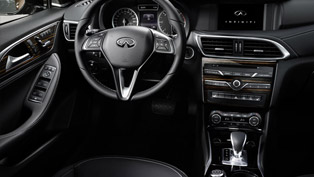 infiniti shows q30's interior ahead of frankfurt debut