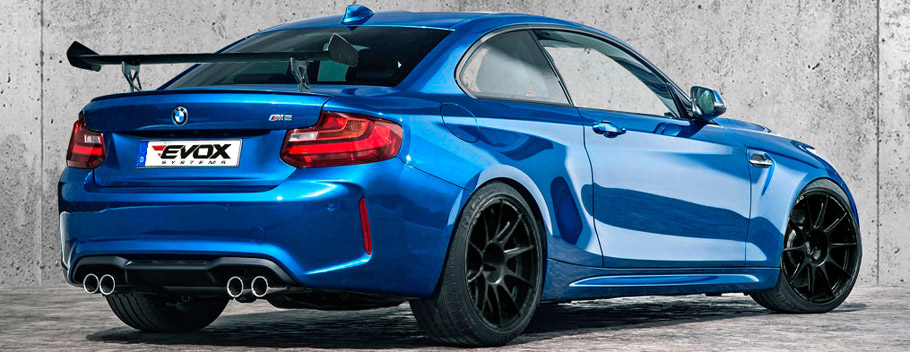 Alpha-N Performance BMW M2-RS Side and Rear View