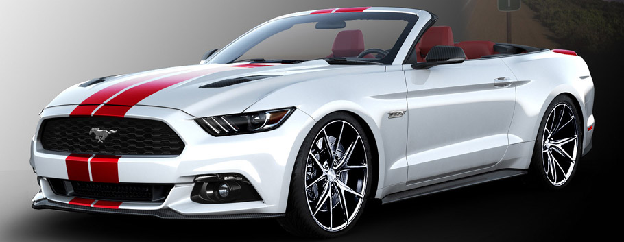2015 SEMA Ford Mustang Side View 