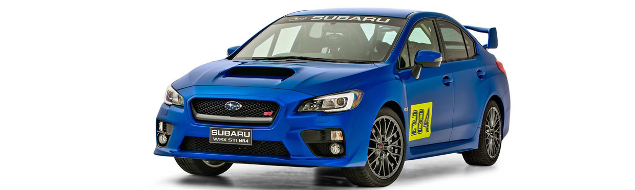 Subaru WRX STI NR4 Front View 