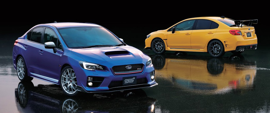  Subaru WRX STI S207 Limited Edition Front and Rear View