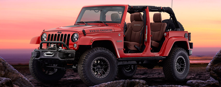 Jeep/Mopar Wrangler Red Rock Concept 