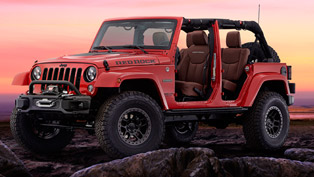 jeep and mopar unveil the wrangler red rock concept