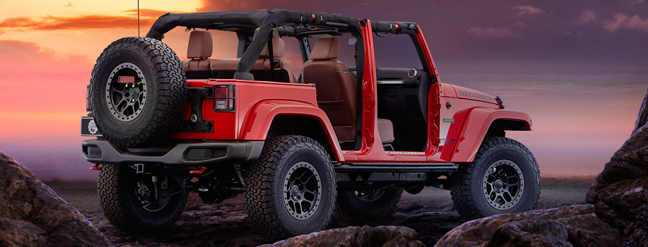 Jeep/Mopar Wrangler Red Rock Concept 