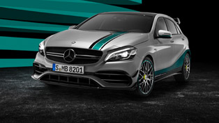 mercedes-amg celebrates f1 with a45 4matic champions edition