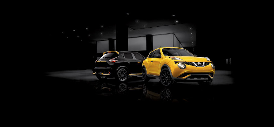 Nissan JUKE Stinger Editions Yellow and Black