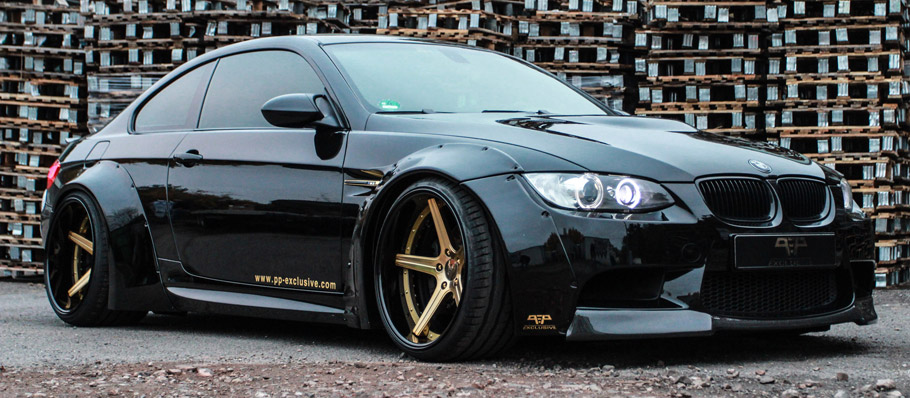 PP Exclusive BMW M3 E92 Liberty Walk  Side View