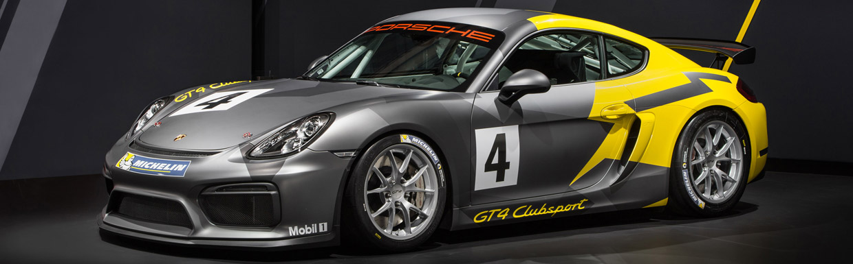 Track-Bred Porsche Cayman GT4 Clubsport Side View