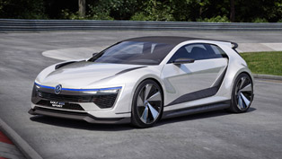 vw reveals the stunning golf gte sport concept