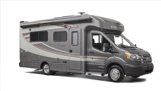 winnebago is ford transit-based luxury motorhome we are all dreaming of 