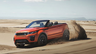 exclusive: range rover evoque convertible with official debut [videos]