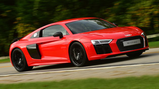 here are the three audi models to represent the brand at 2015 lams
