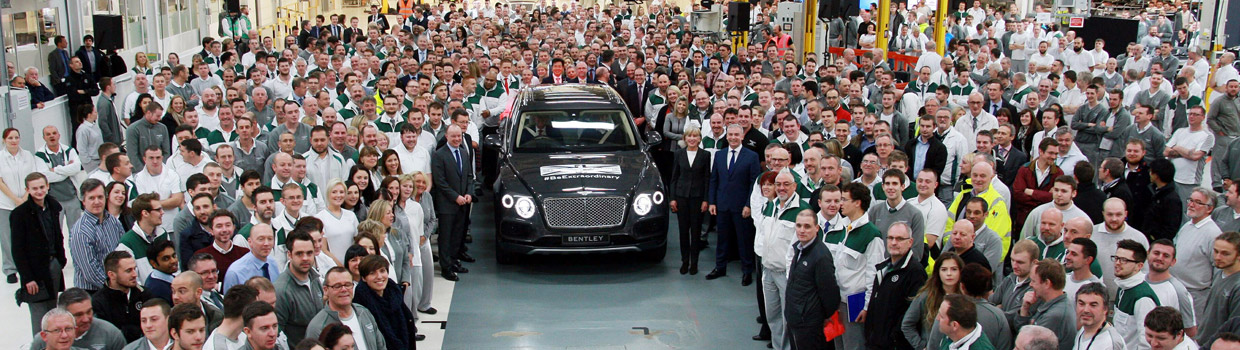 Bentley Bentayga Production Start 