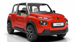 citroën unveils the dynamic and flexible 2016 e-mehari vehicle
