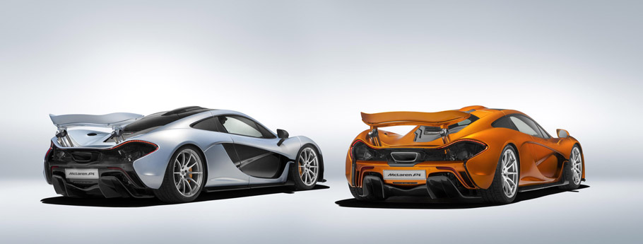 The First and Last Edition of McLaren P1 Rear View