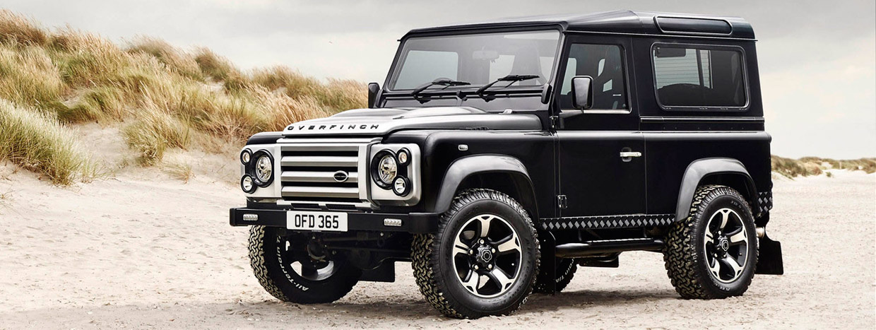 Overfinch Land Rover Defender Anniversary Edition Front View