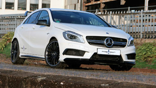rare mercedes-amg a45 edition 1 sees more power and torque than ever