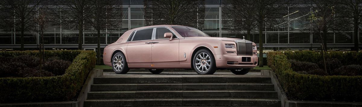 Rolls-Royce Sunrise Phantom Extended Wheelbase Side View