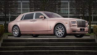 this rolls-royce phantom is inspired by sunrise