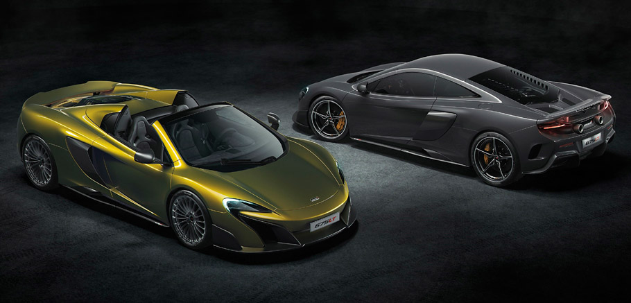 McLaren 675LT Spider and Coupe 