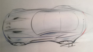 Henrik Fisker Shows Sketch of Next American Super Car “The Force 1”