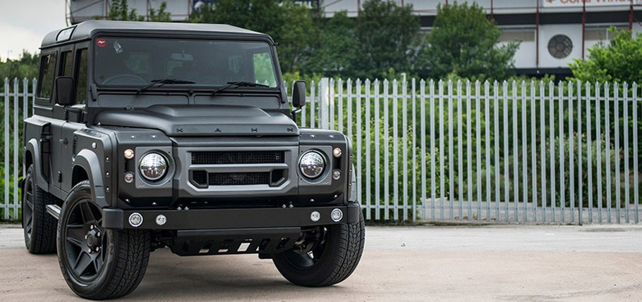 Kahn Land Rover Defender 110 Station Wagon The End Edition  Front View 