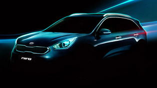 Kia Releases First Official Sketches of Niro HUV 