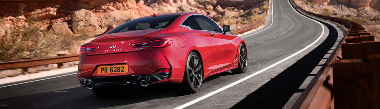 Infiniti Q60 Rear View