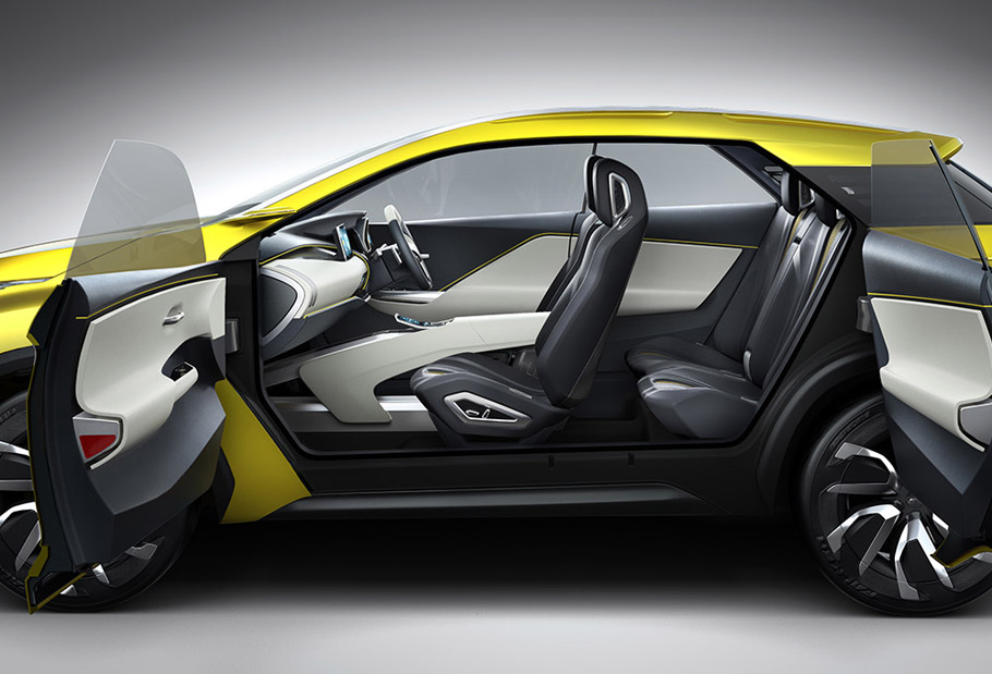 Mitsubishi eX Concept Exterior and Interior