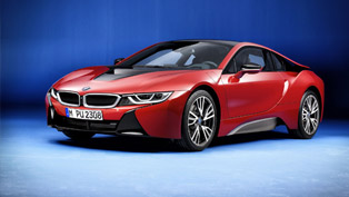 bmw to produce limited series of i8 protonic red edition