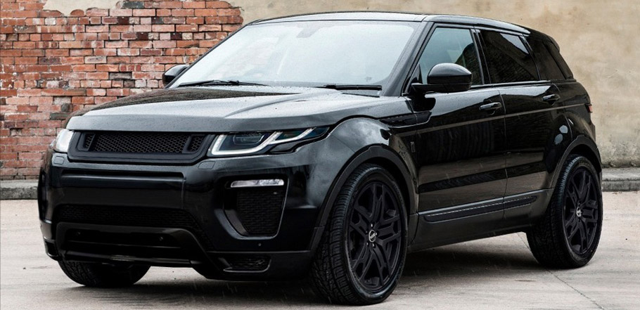 Kahn Range Rover Evoque Black Label Edition Front View